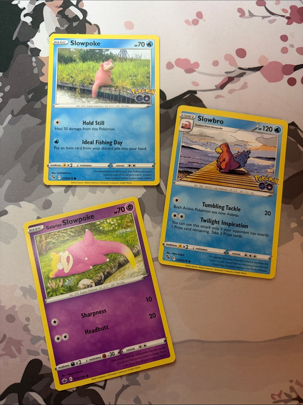 Slowpoke & Slowbro Evolution Lot | 3 Pokémon Cards | ✨5/$25✨